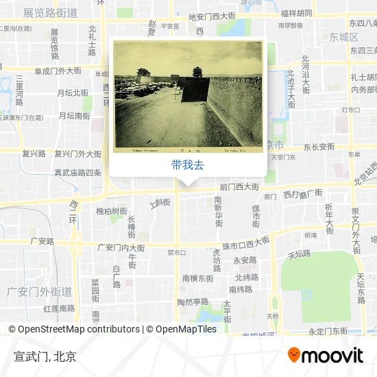 宣武门地图