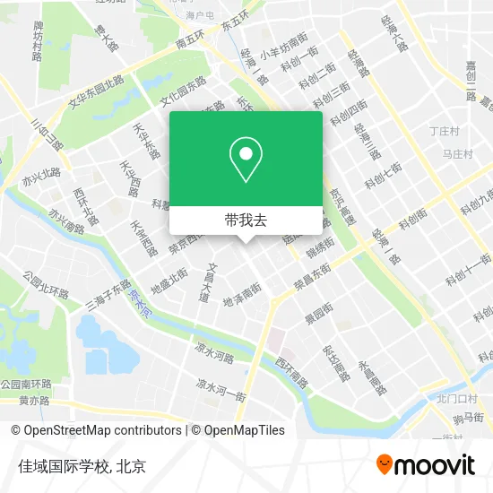 佳域国际学校地图