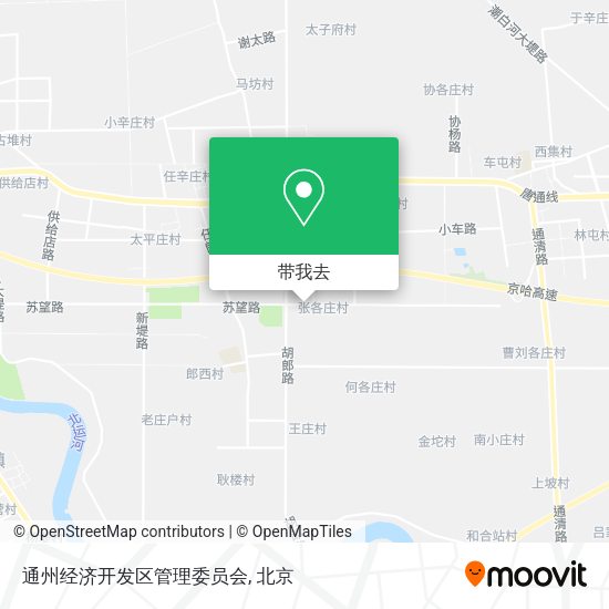 通州经济开发区管理委员会地图