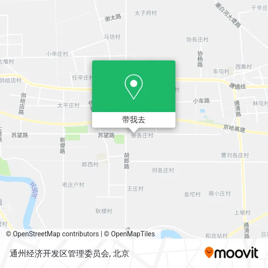 通州经济开发区管理委员会地图