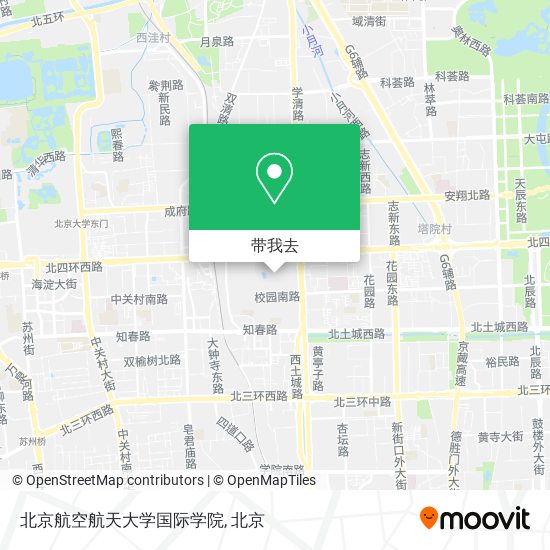 北京航空航天大学国际学院地图