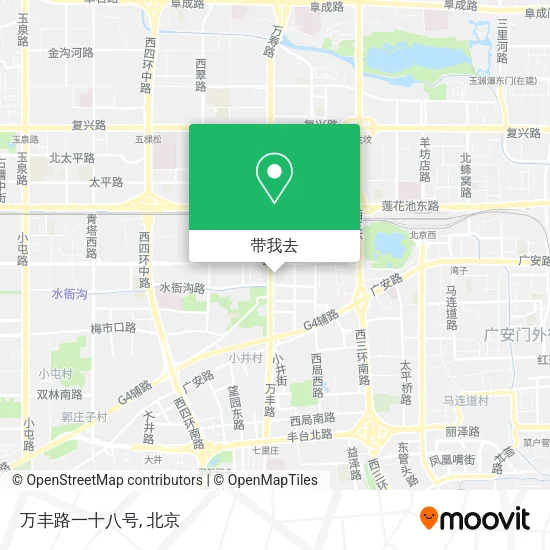 万丰路一十八号地图