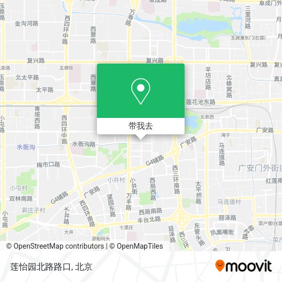 莲怡园北路路口地图