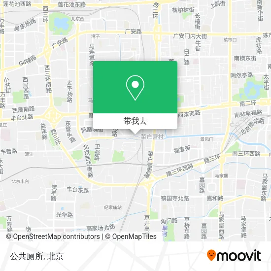 公共厕所地图