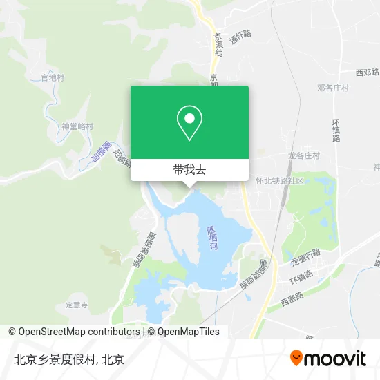 北京乡景度假村地图