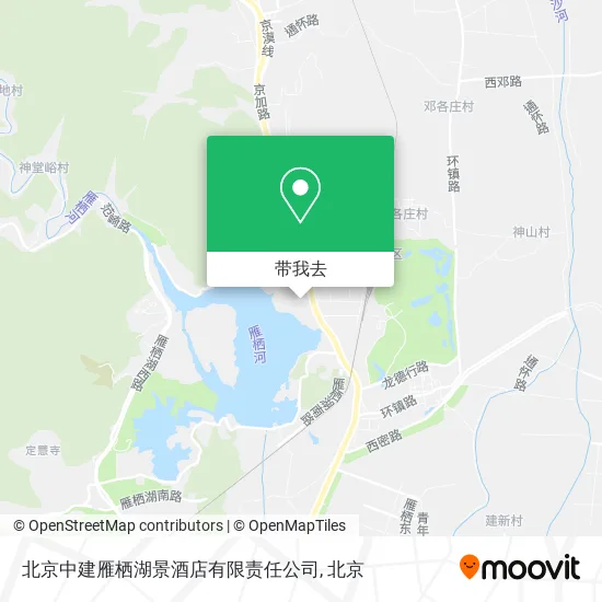 北京中建雁栖湖景酒店有限责任公司地图