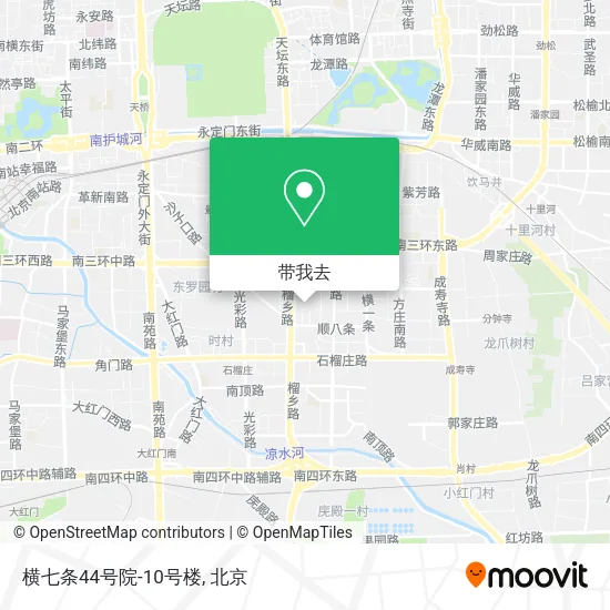 横七条44号院-10号楼地图