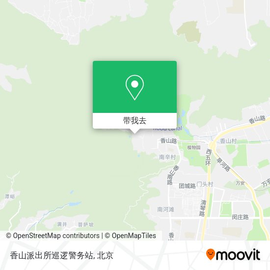 香山派出所巡逻警务站地图