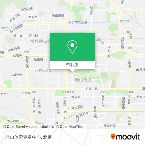老山体育健身中心地图