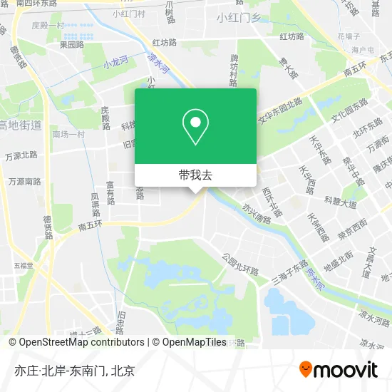亦庄·北岸-东南门地图