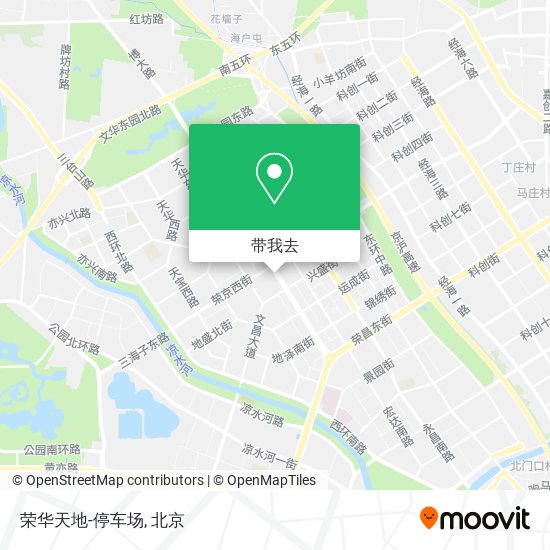 荣华天地-停车场地图