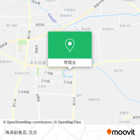 海涛副食店地图