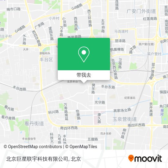 北京巨星联宇科技有限公司地图