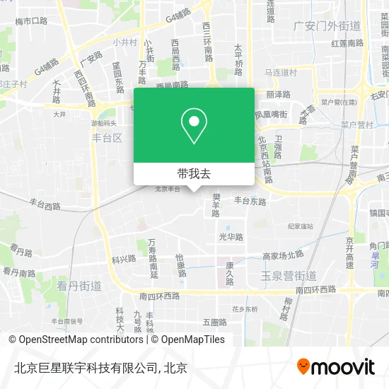 北京巨星联宇科技有限公司地图