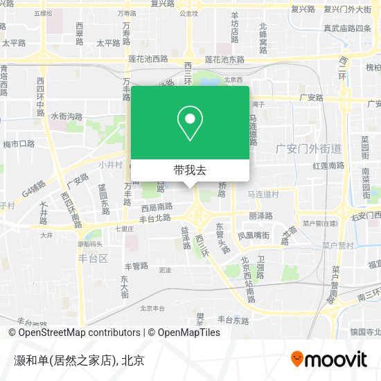 灏和单(居然之家店)地图