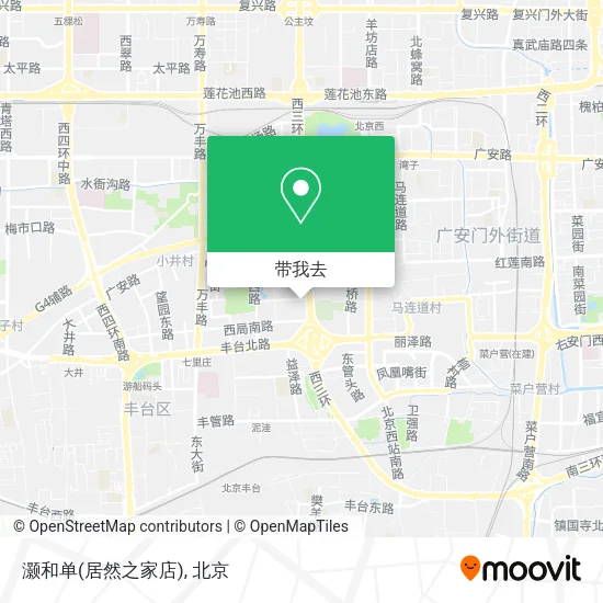 灏和单(居然之家店)地图