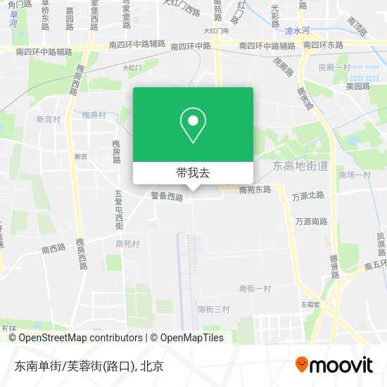 东南单街/芙蓉街(路口)地图