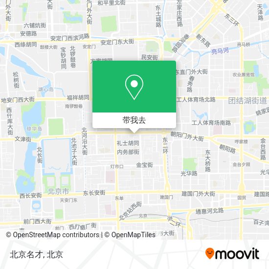 北京名才地图
