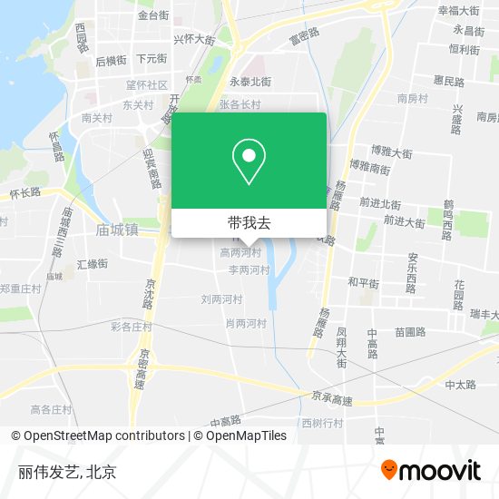 丽伟发艺地图