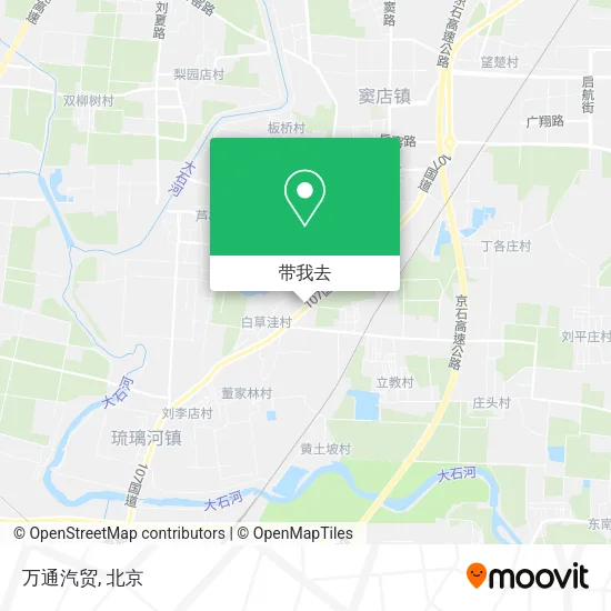 万通汽贸地图