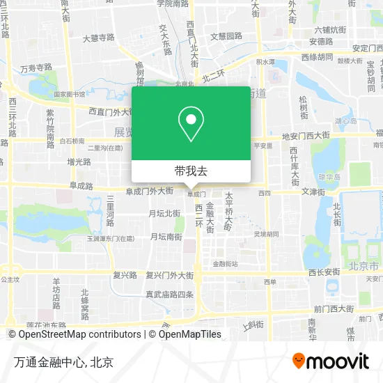 万通金融中心地图