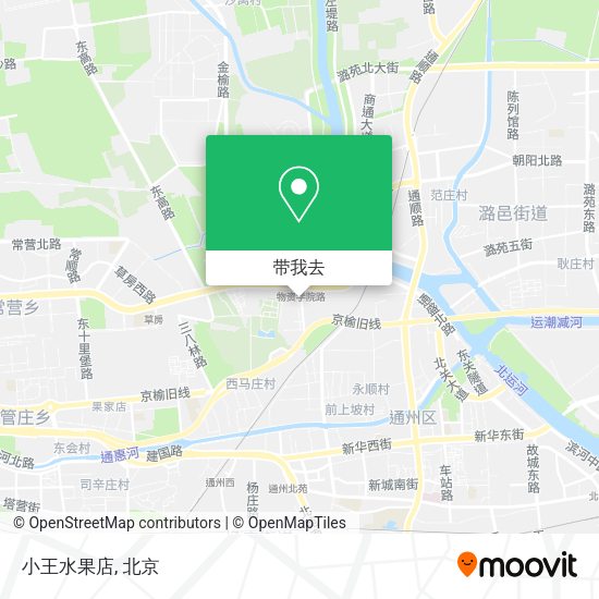 小王水果店地图