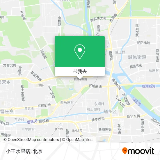 小王水果店地图