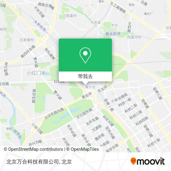 北京万合科技有限公司地图