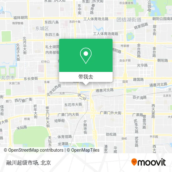 融川超级市场地图