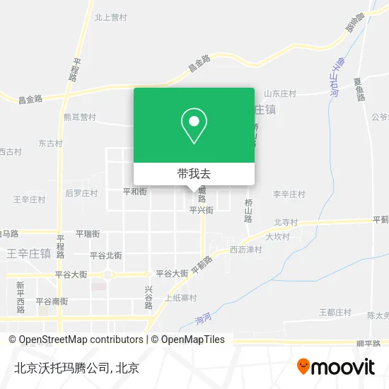 北京沃托玛腾公司地图