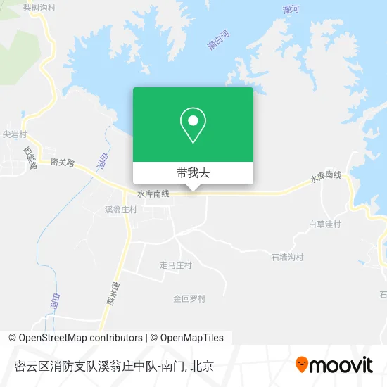 密云区消防支队溪翁庄中队-南门地图