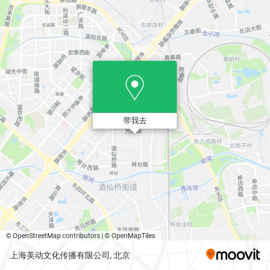 上海美动文化传播有限公司地图