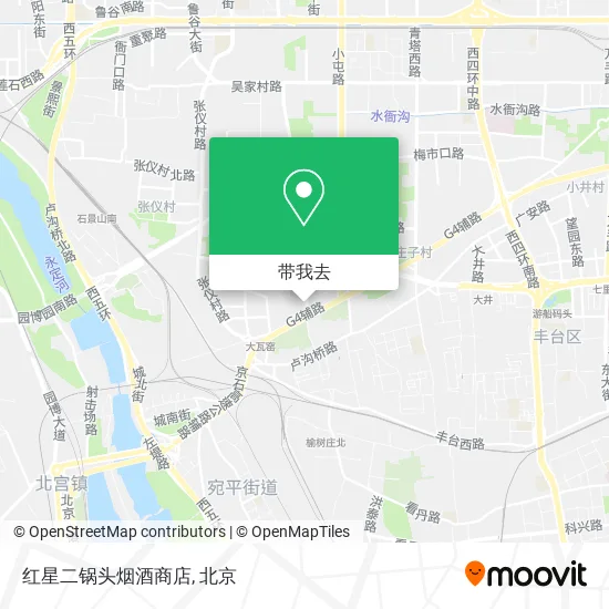 红星二锅头烟酒商店地图