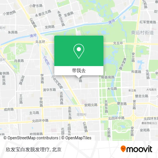 欣发宝白发脱发理疗地图