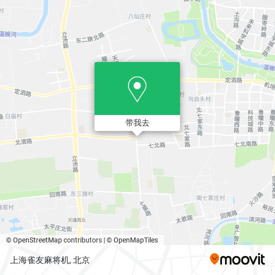 上海雀友麻将机地图