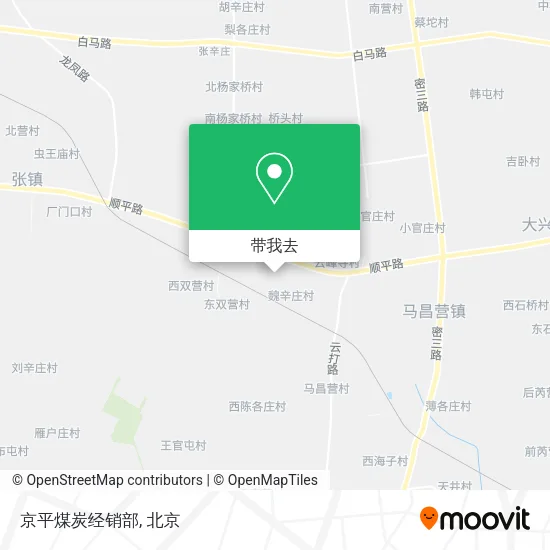 京平煤炭经销部地图