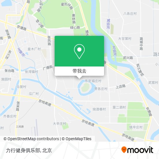 力行健身俱乐部地图