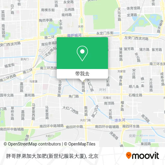 胖哥胖弟加大加肥(新世纪服装大厦)地图