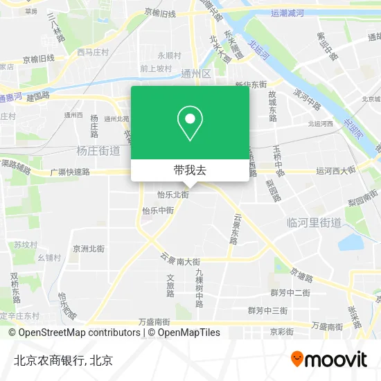 北京农商银行地图