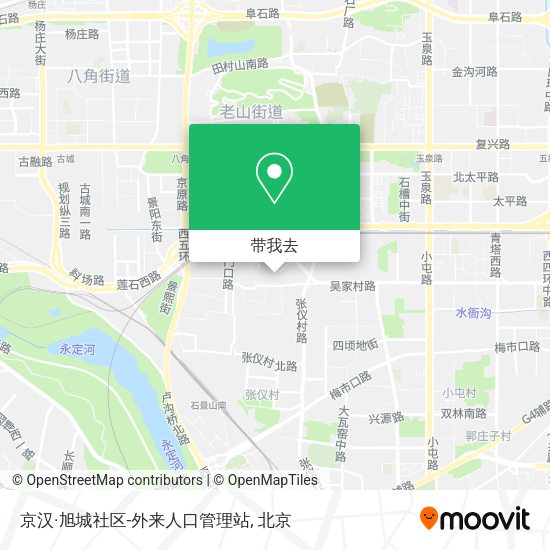京汉·旭城社区-外来人口管理站地图