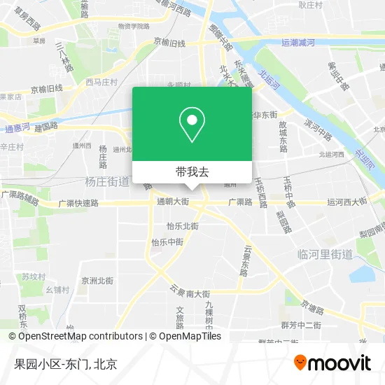 果园小区-东门地图