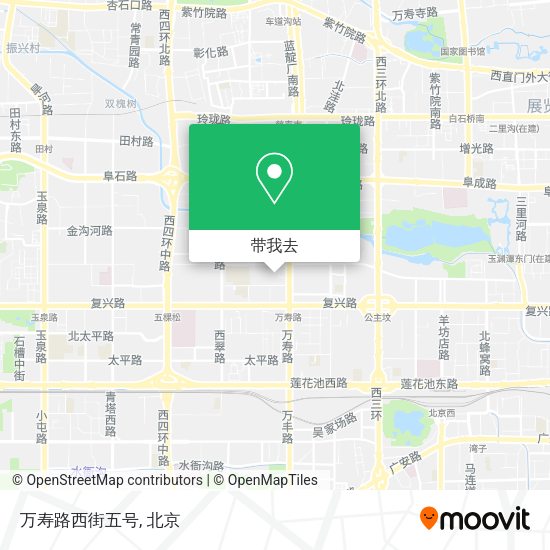 万寿路西街五号地图