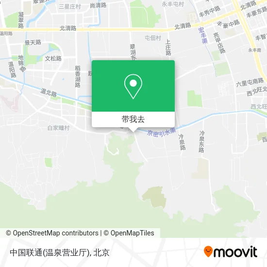 中国联通(温泉营业厅)地图