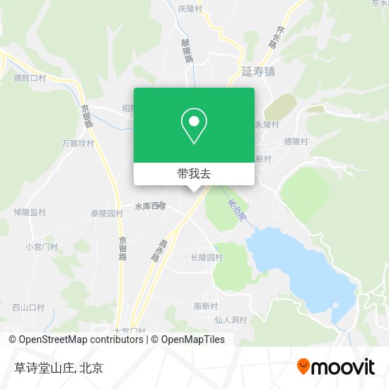 草诗堂山庄地图