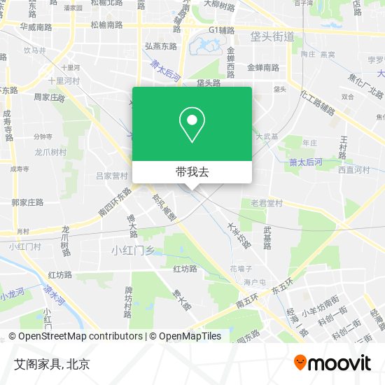 艾阁家具地图