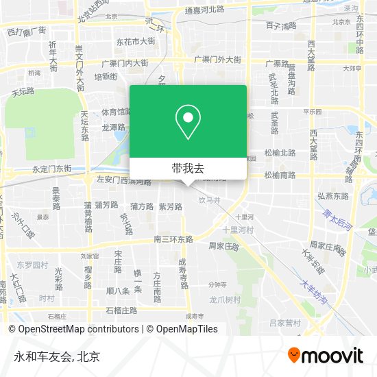 永和车友会地图