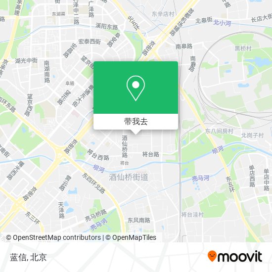 蓝信地图