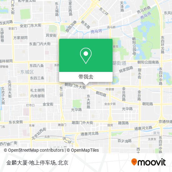金麟大厦-地上停车场地图