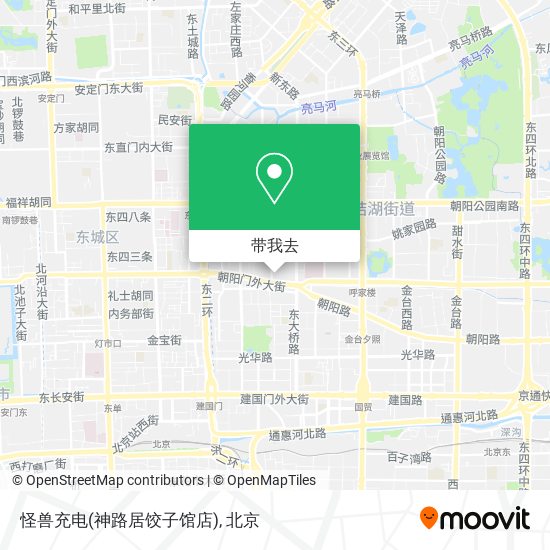 怪兽充电(神路居饺子馆店)地图