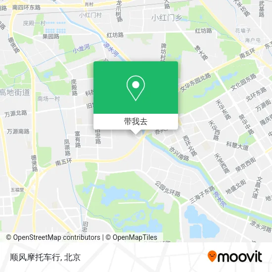 顺风摩托车行地图